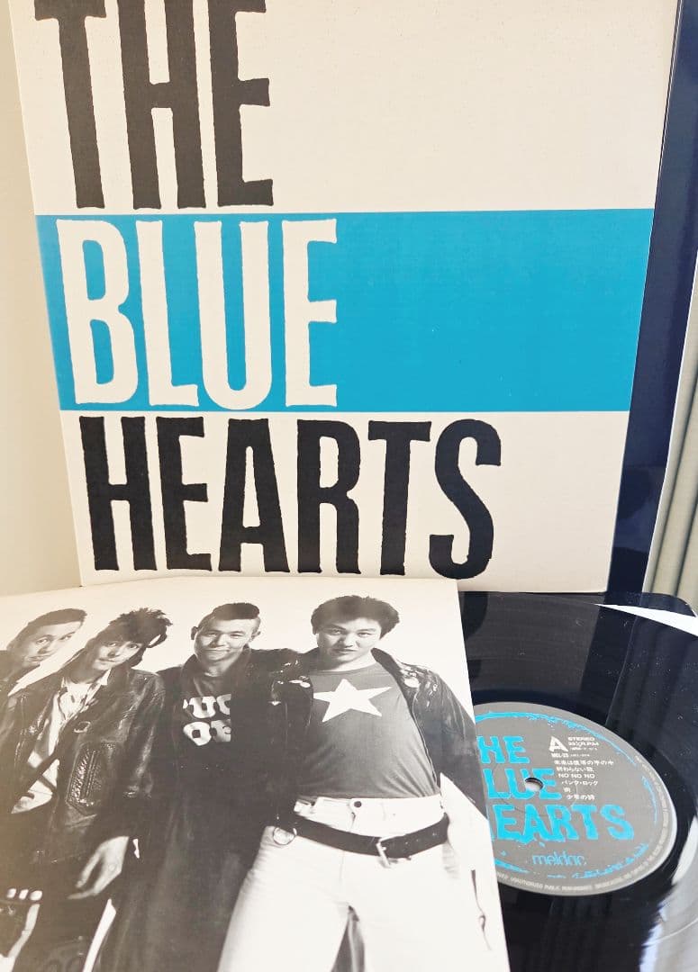 オマケ多数!ザ・ブルーハーツ 初回段ボールジャケ!ファンクラブシート