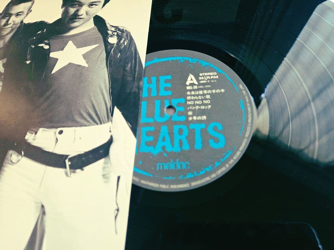 オマケ多数!ザ・ブルーハーツ 初回段ボールジャケ!ファンクラブシート