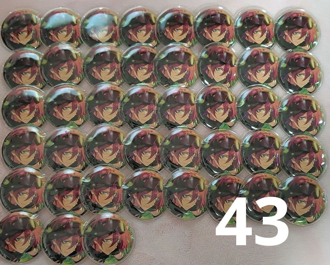 あんさんぶるスターズ 七種茨 テーマスカウト 前線の番犬 缶バッジ