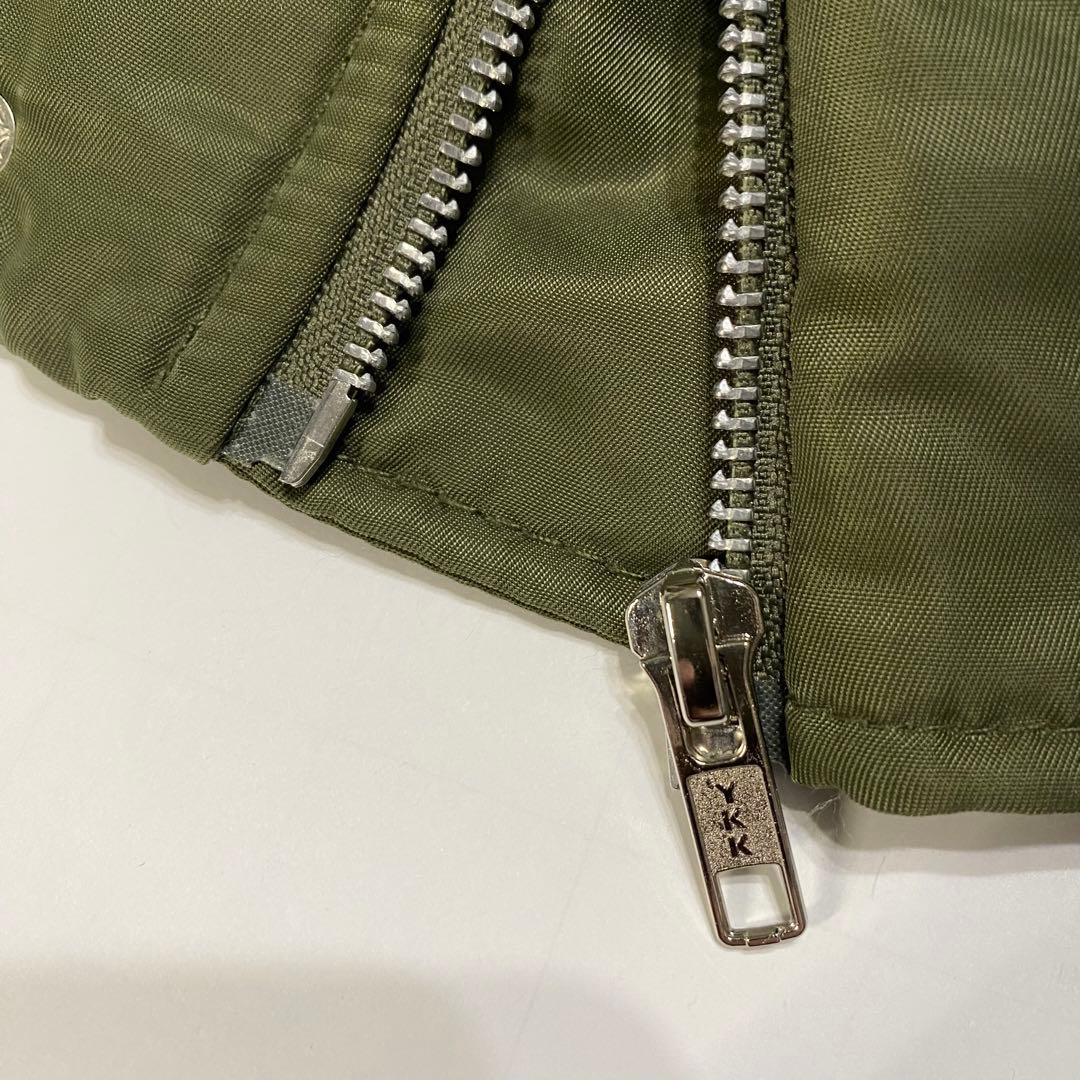 type N2B フライトジャケット flight bomber カーキ　短丈