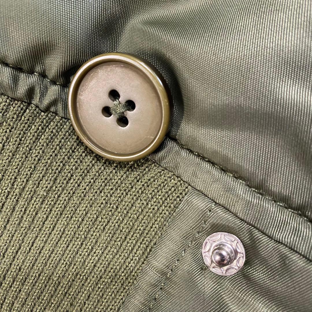 type N2B フライトジャケット flight bomber カーキ　短丈