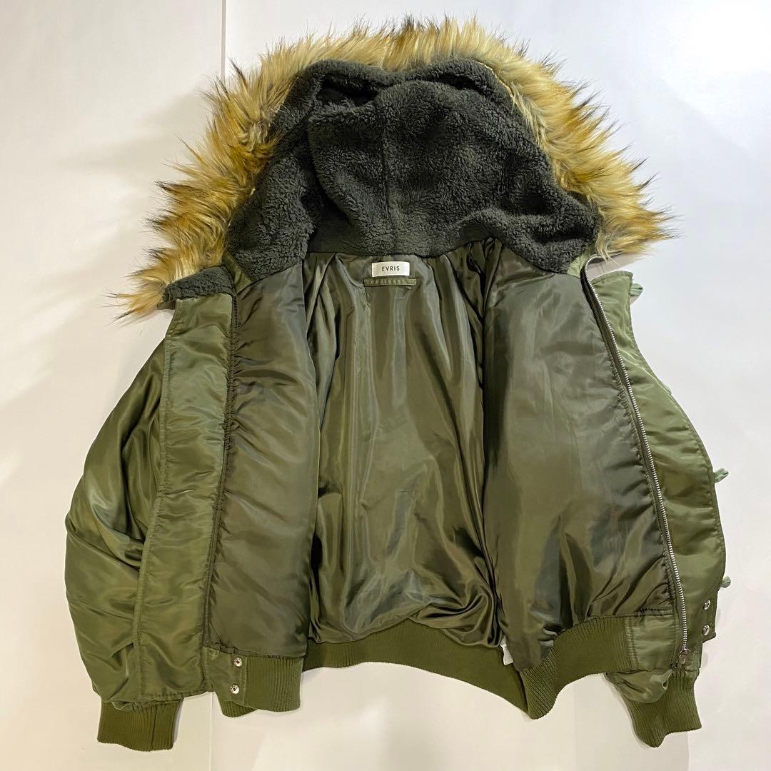 type N2B フライトジャケット flight bomber カーキ　短丈