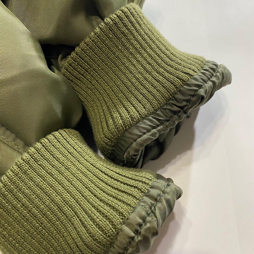 type N2B フライトジャケット flight bomber カーキ　短丈