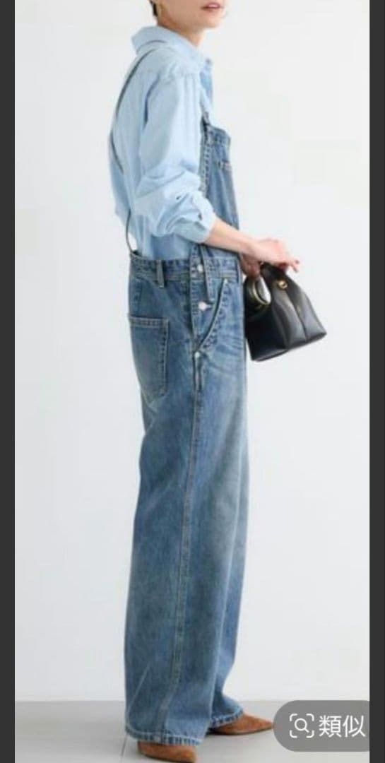 タグ付未使用品　バンヤードストーム　デニムサロペット