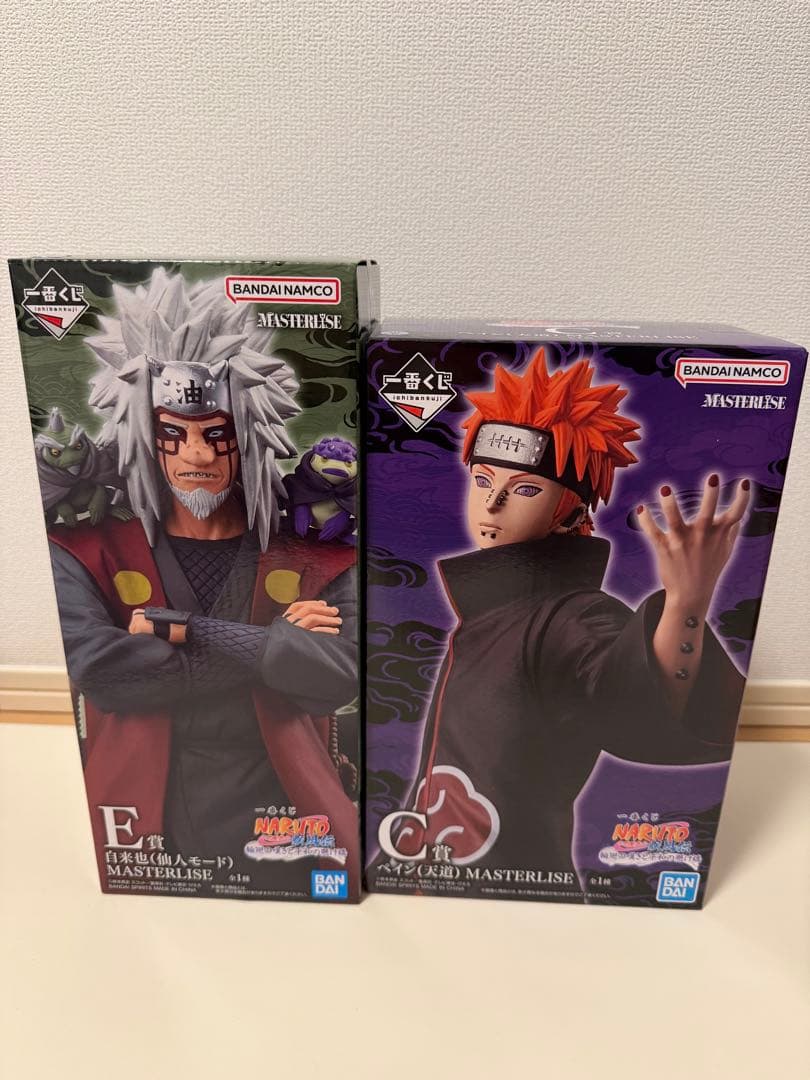 ナルト 一番くじ 自来也 ペイン フィギュアセット - メルカリ