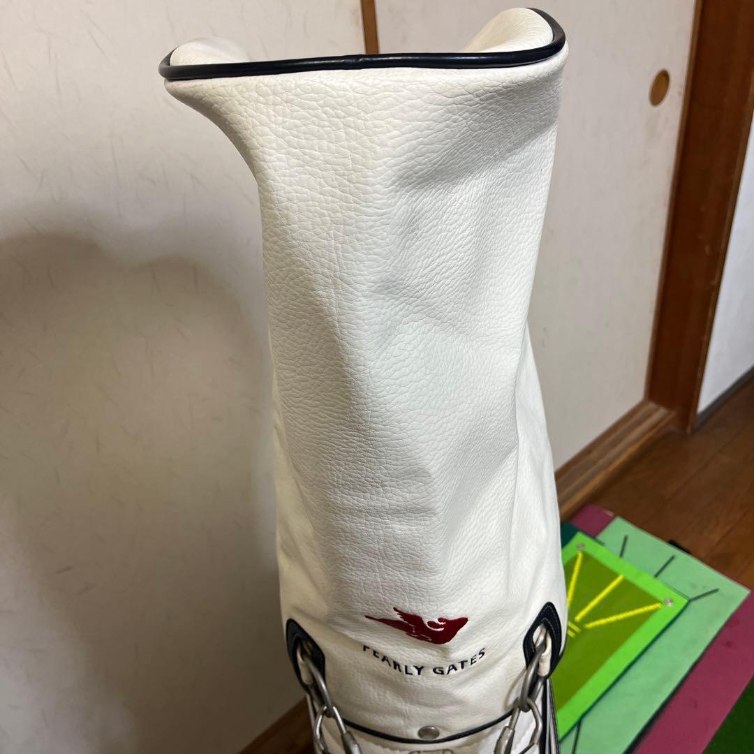 パーリーゲイツ　キャディーバッグ　白