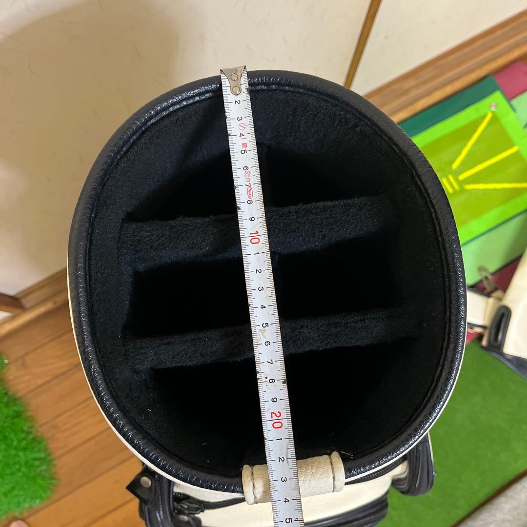 パーリーゲイツ　キャディーバッグ　白