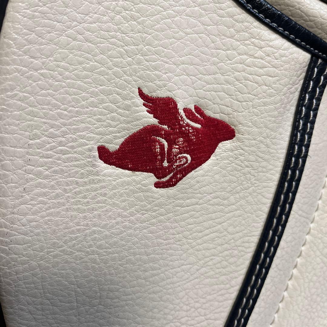 パーリーゲイツ　キャディーバッグ　白