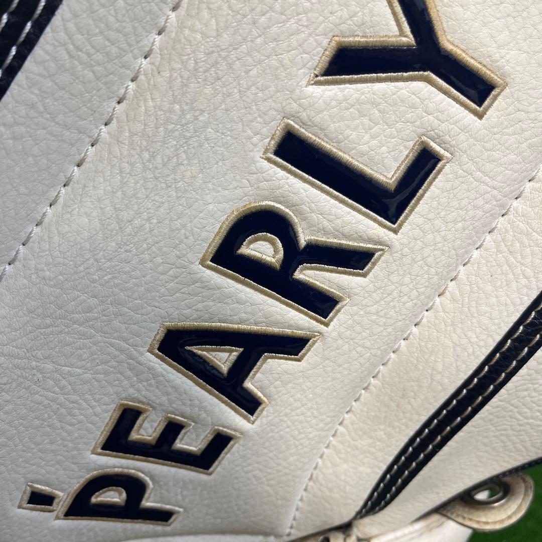 パーリーゲイツ　キャディーバッグ　白