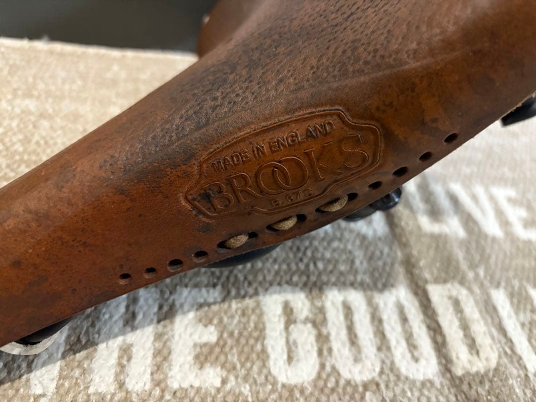 ブルックス　レザーサドルB67-S AGED D-TAN
