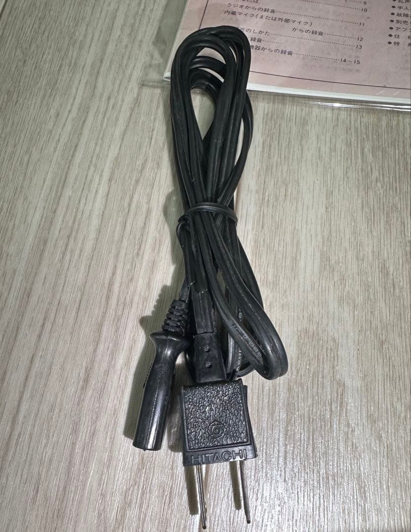 ゆのかる COLUMBIA ラジカセ Hitachi TRK-8180