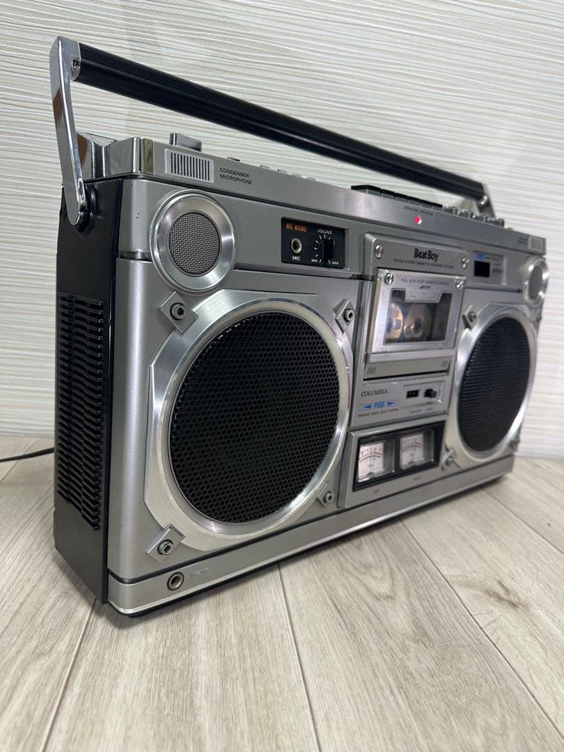 ゆのかる COLUMBIA ラジカセ Hitachi TRK-8180