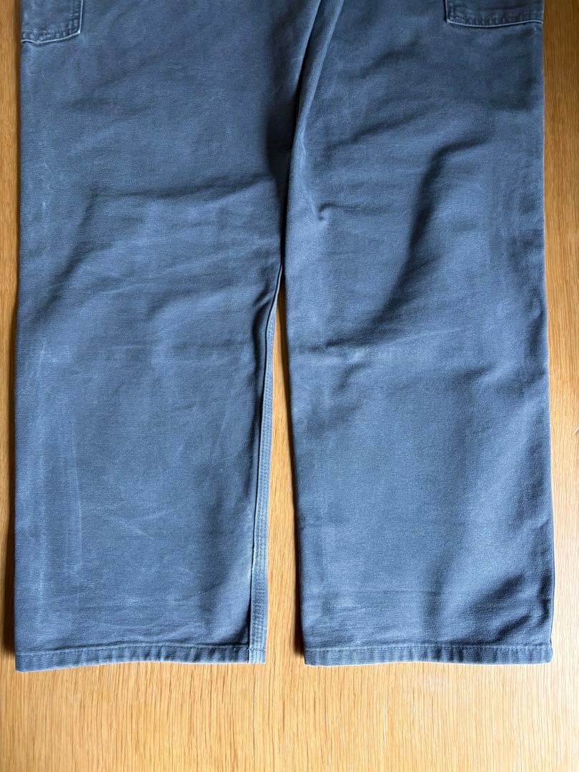 CarharttダブルニーグレーB136 GVL W33L32 - メルカリ