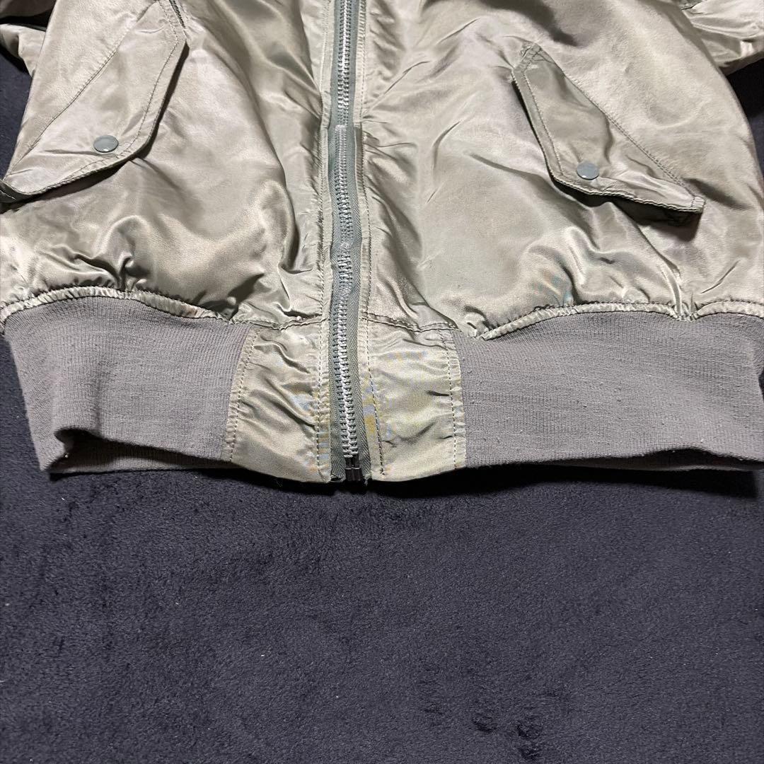 90s USA製 ALPHA Ma-1 bomber jac ミリタリー