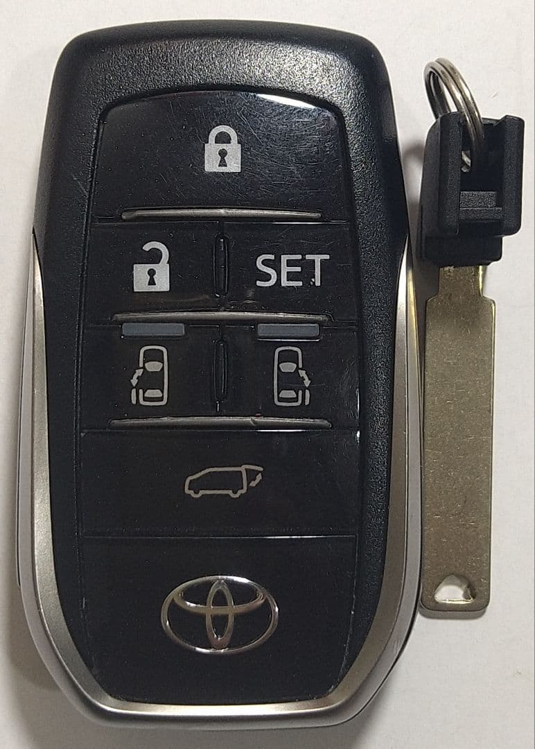 初期化済トヨタ純正スマートキー基盤番号231451-0120新品電池付き③