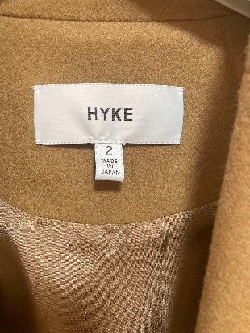 ✴︎HYKE 美品ショップコート✴︎ウール100%