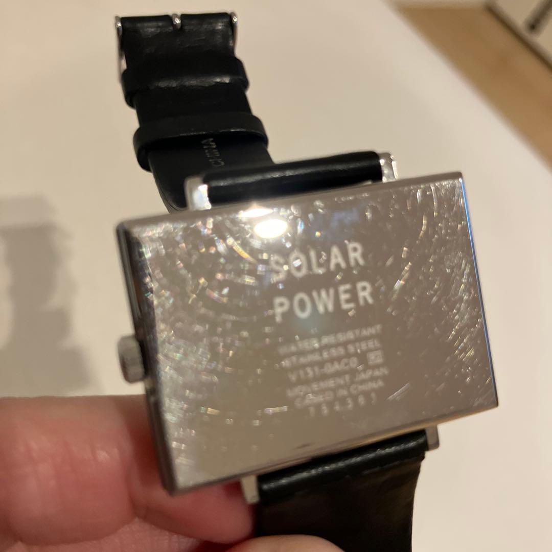 無印良品 MUJI 腕時計 駅の時計 ブラック 深澤直人 - メルカリ