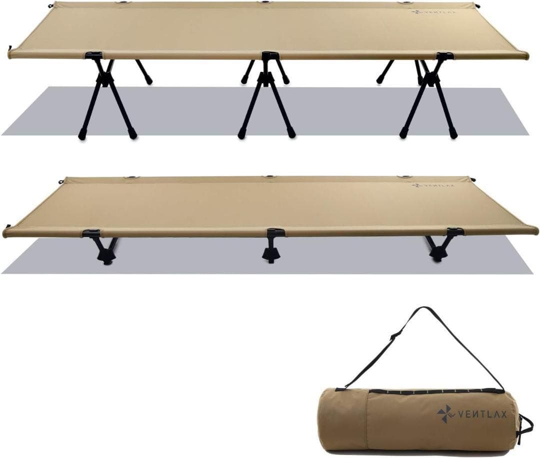 【極美品】VENTLAX 2WAY アジャスタブル コット ハイ/ロー切替可能