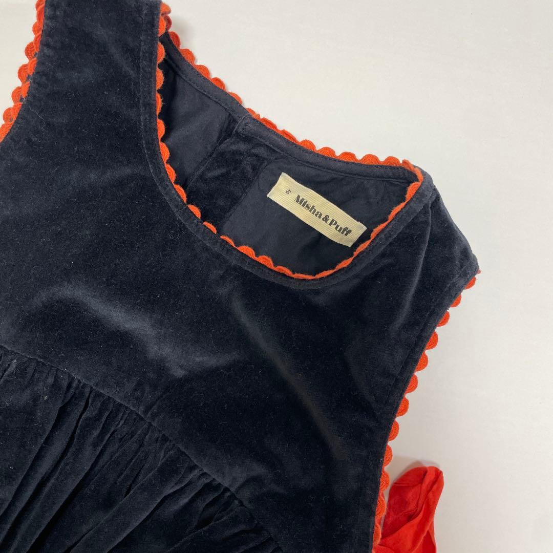 ワンピース misha&puff velours dress 5y