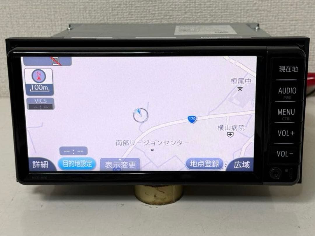 TOYOTA トヨタ　NSCD-W66 純正ナビ　データ 2017年 2