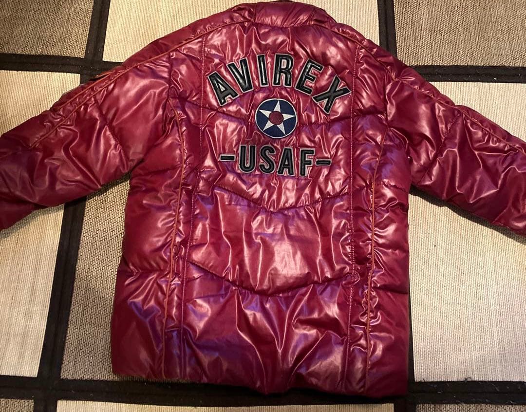 AVIREX キルティングフライトジャンパー　Lサイズ