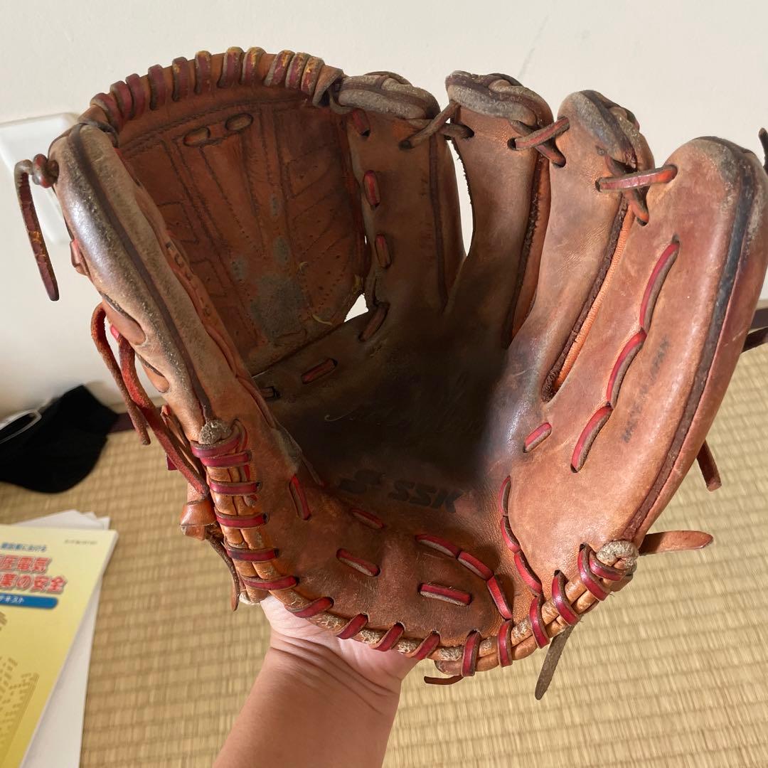 SSK 硬式グローブ 茶色 レザー