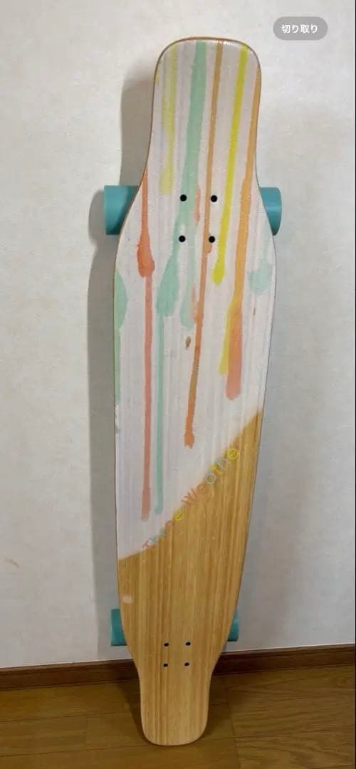 THREE WETHER yumi model ロングスケートボード 新品 スケートボード