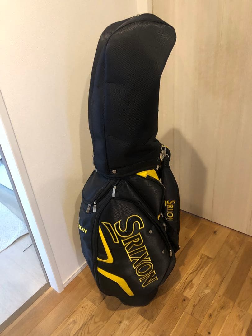 Srixon キャディバッグ 黒/黄 スリクソン(SRIXON),SRIXON, キャディバック,GGC-S128G | HIMARAYA