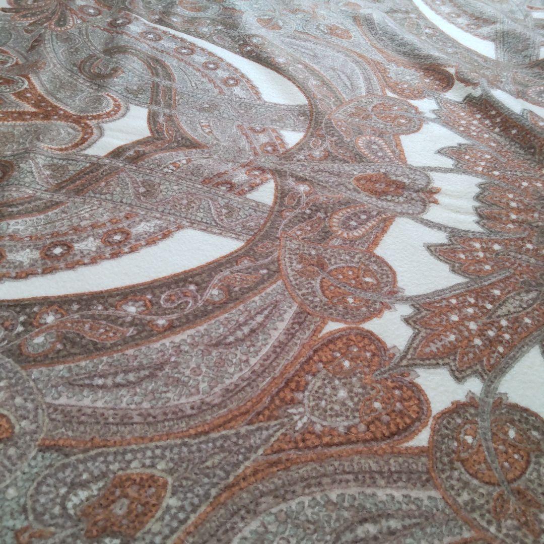 未使用 タグ付 カシミヤ100％ コロンボ×ミラショーン ペイズリー ストール