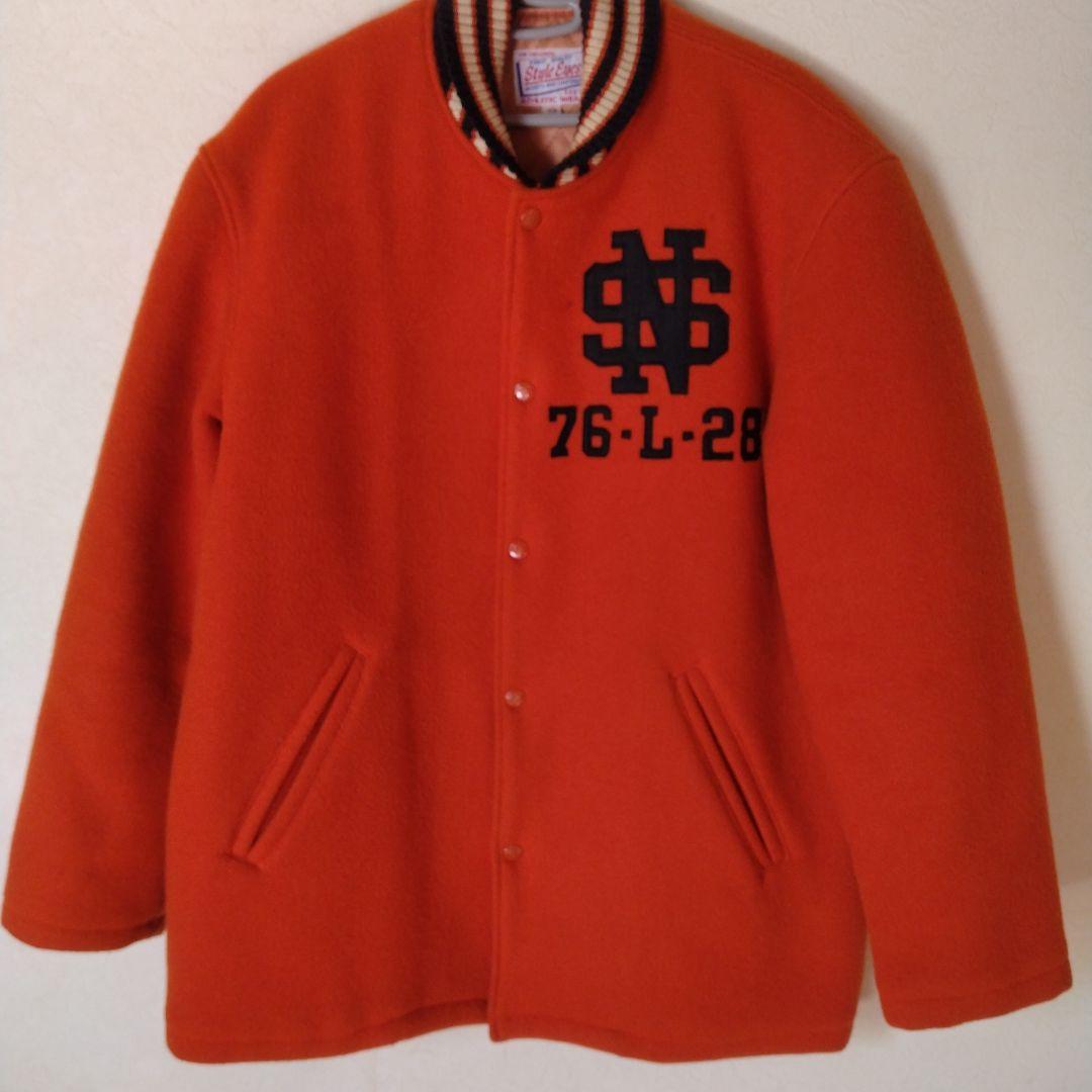 Style Eyes スタジャン オレンジ 38 - メルカリ