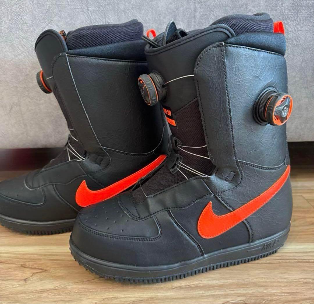 Nike SB ZF1 ×BOA スノーボードブーツ (黒/オレンジ) 美品