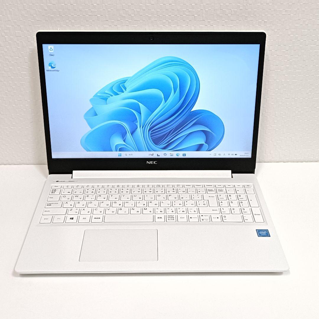 2021年 NEC Windows11 15.6型 ノートパソコン SSD K1