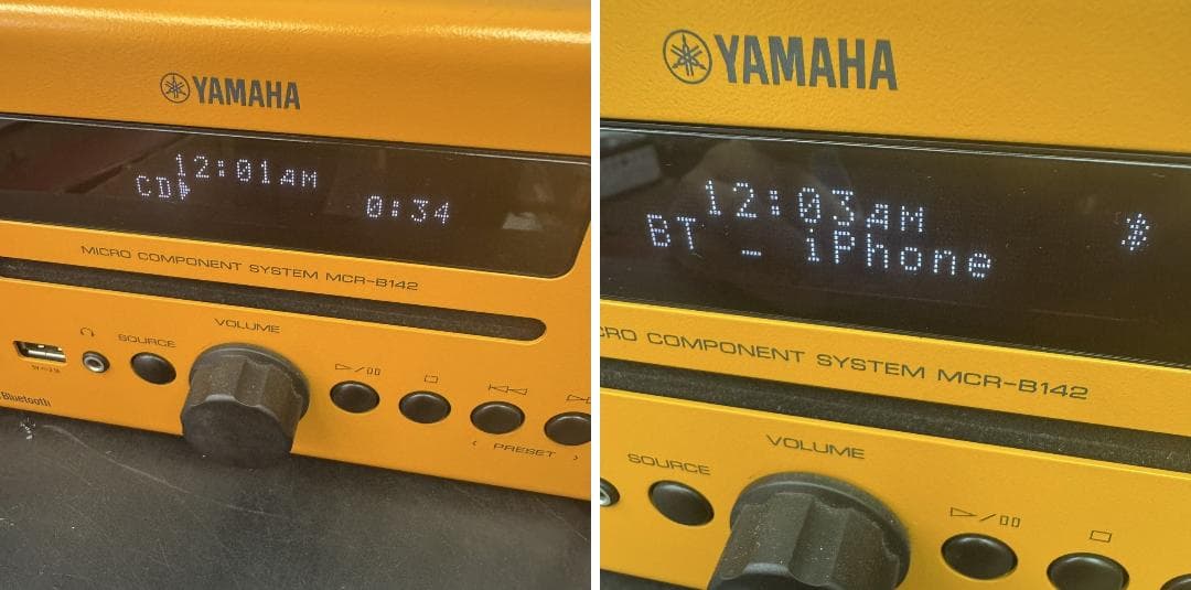 ☆YAMAHA　マイクロコンポーネントシステム　MCR-B142　2012年製