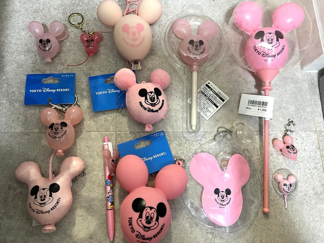 ディズニー　バルーン　ピンク　13点　セット