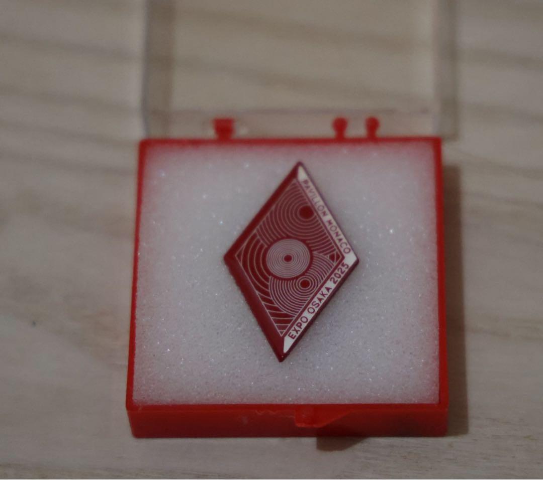 超レア非売品】大関西万博2025 モナコ館 公式ピンバッジナショナルデー