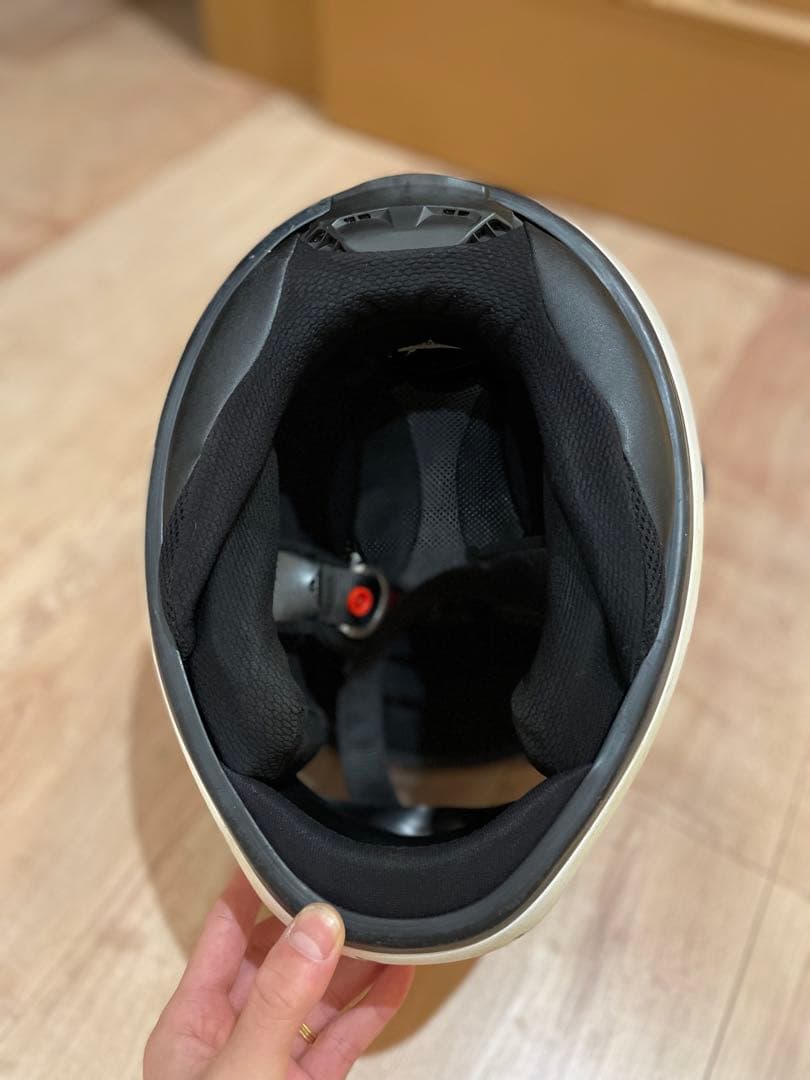 アライ ラパイドネオ 白色 Mサイズ ビンテージ ヤレ エイジング