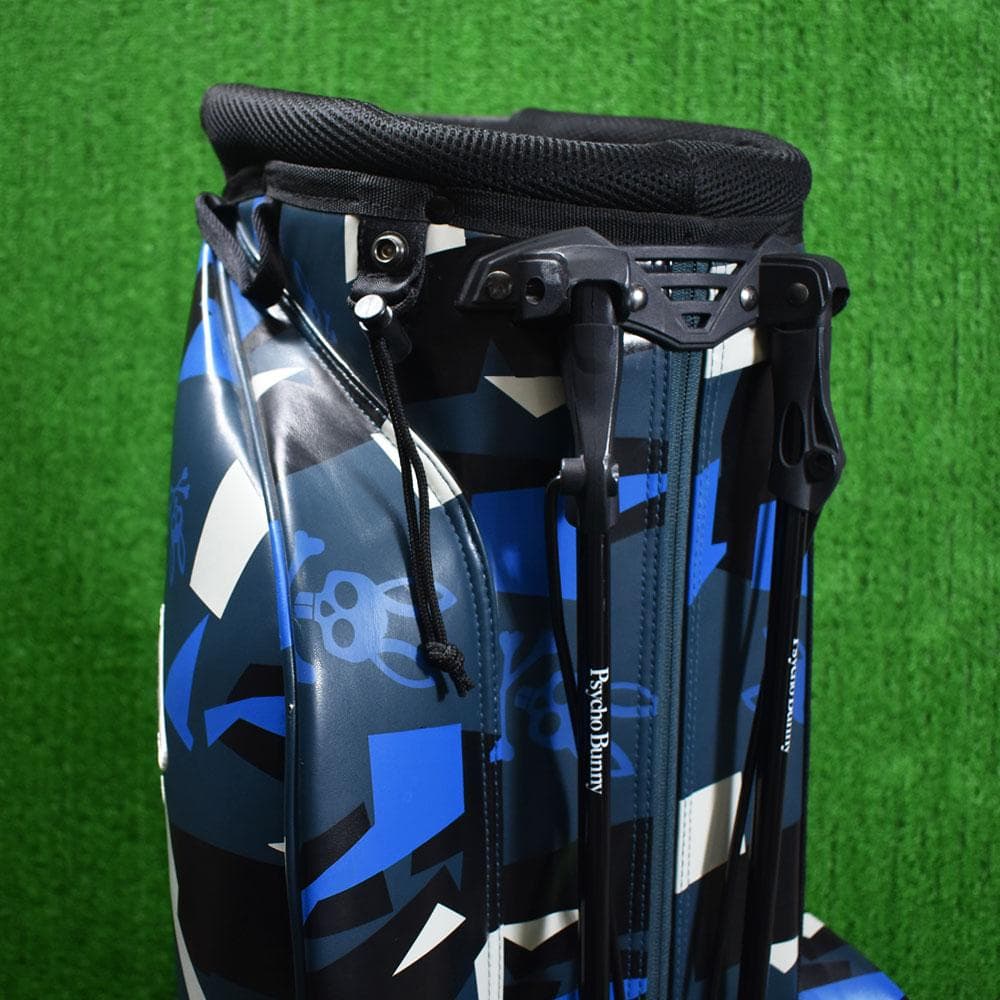 Psycho Bunny/サイコバニー ゴルフ キャディバッグ９型 美品！