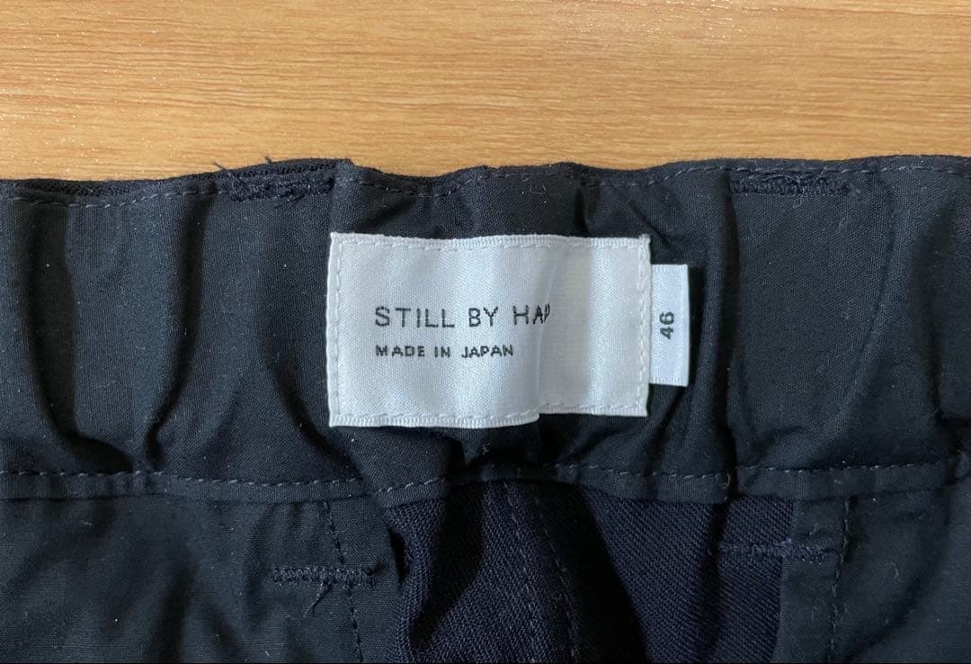 STILL BY HAND WOOL BLEND RELAXED セットアップ