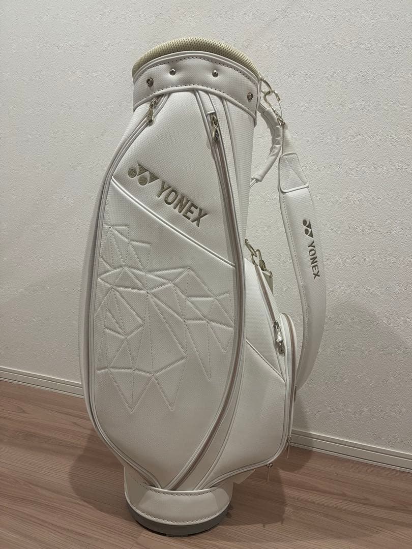 YONEX ホワイト キャディバッグ　ゆうたみん