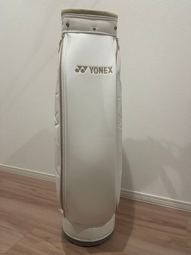 YONEX ホワイト キャディバッグ　ゆうたみん