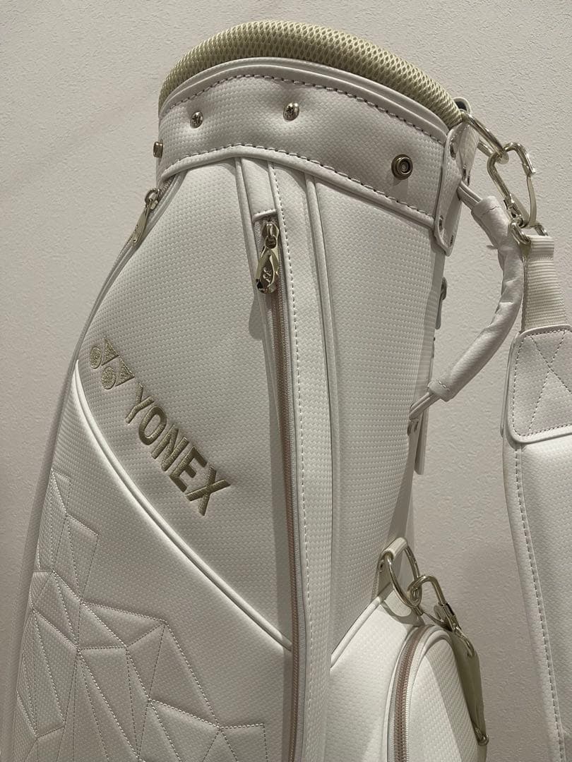 YONEX ホワイト キャディバッグ　ゆうたみん