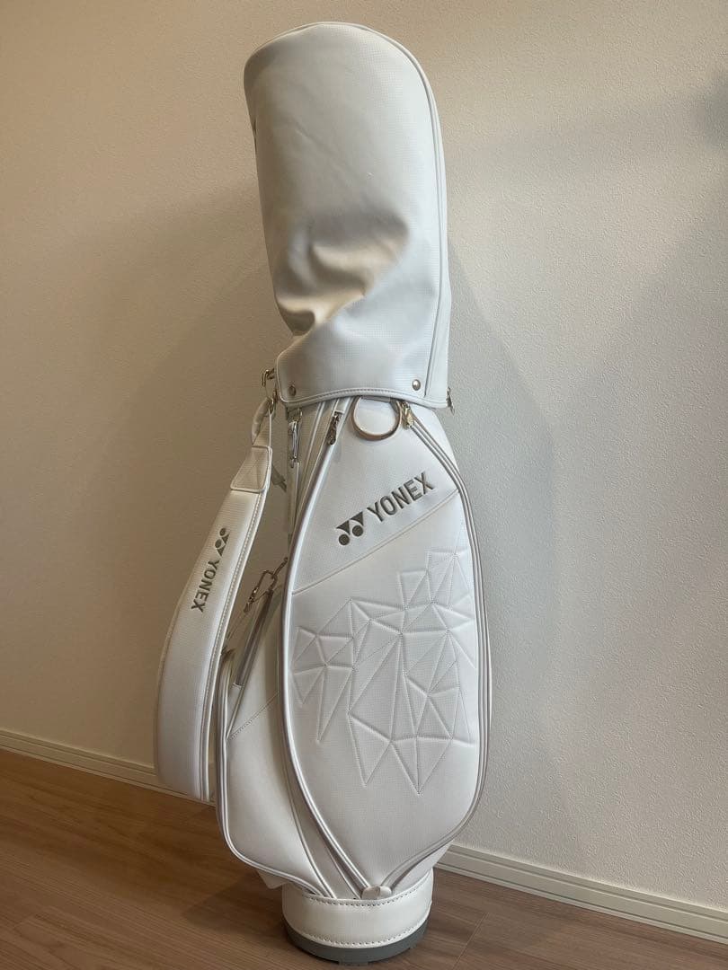 YONEX ホワイト キャディバッグ　ゆうたみん