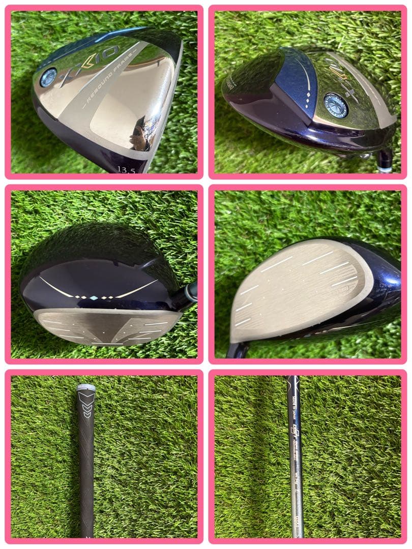 レディース新品多数！ゼクシオ13.ドライブスターローグST等11本新品バッグ