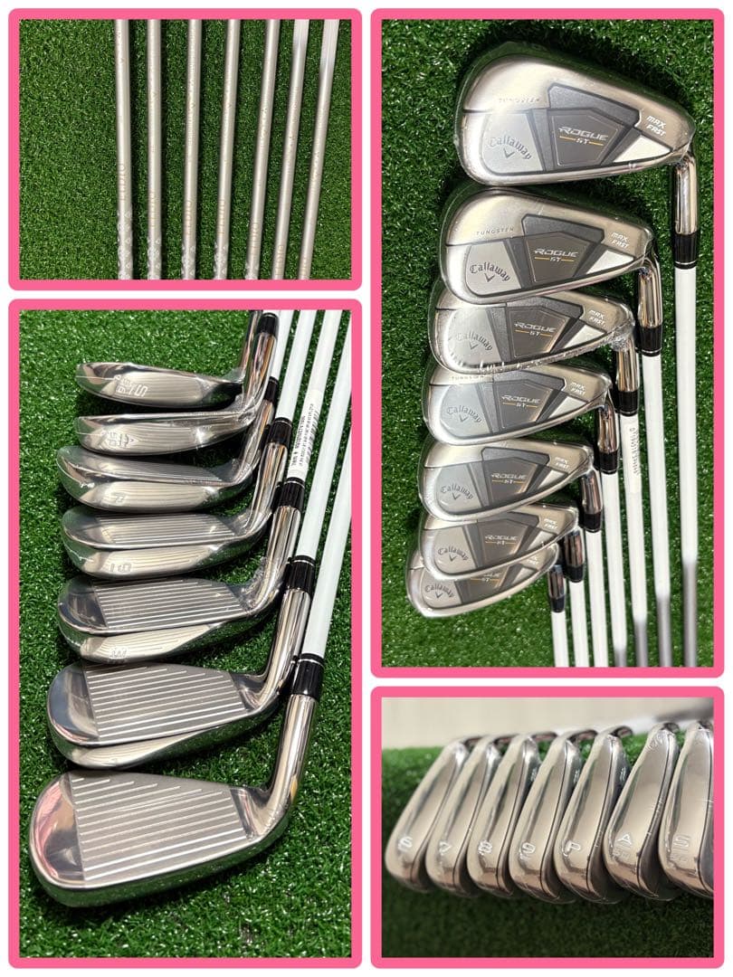 レディース新品多数！ゼクシオ13.ドライブスターローグST等11本新品バッグ