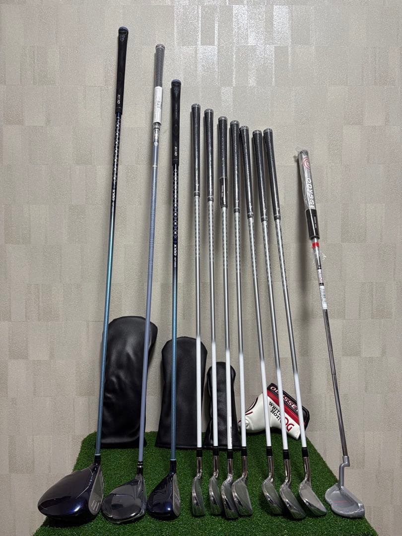 レディース新品多数！ゼクシオ13.ドライブスターローグST等11本新品バッグ