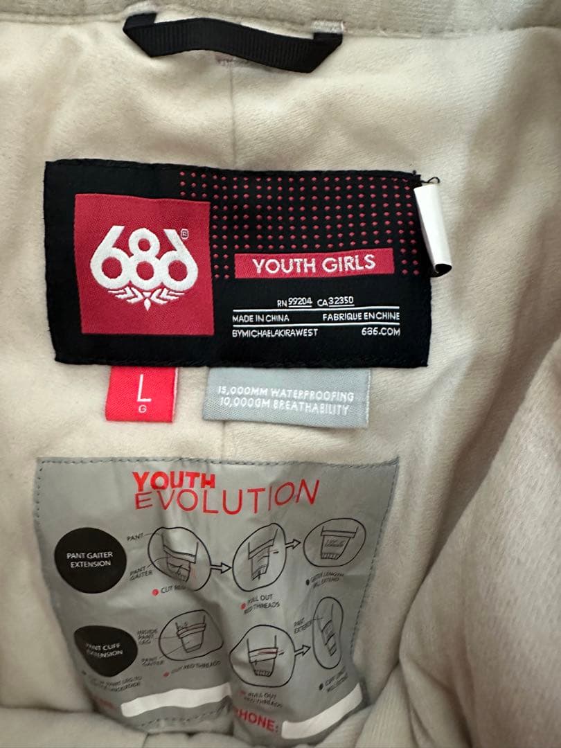 キッズ　DC Mサイズ＋686 レディースLサイズ