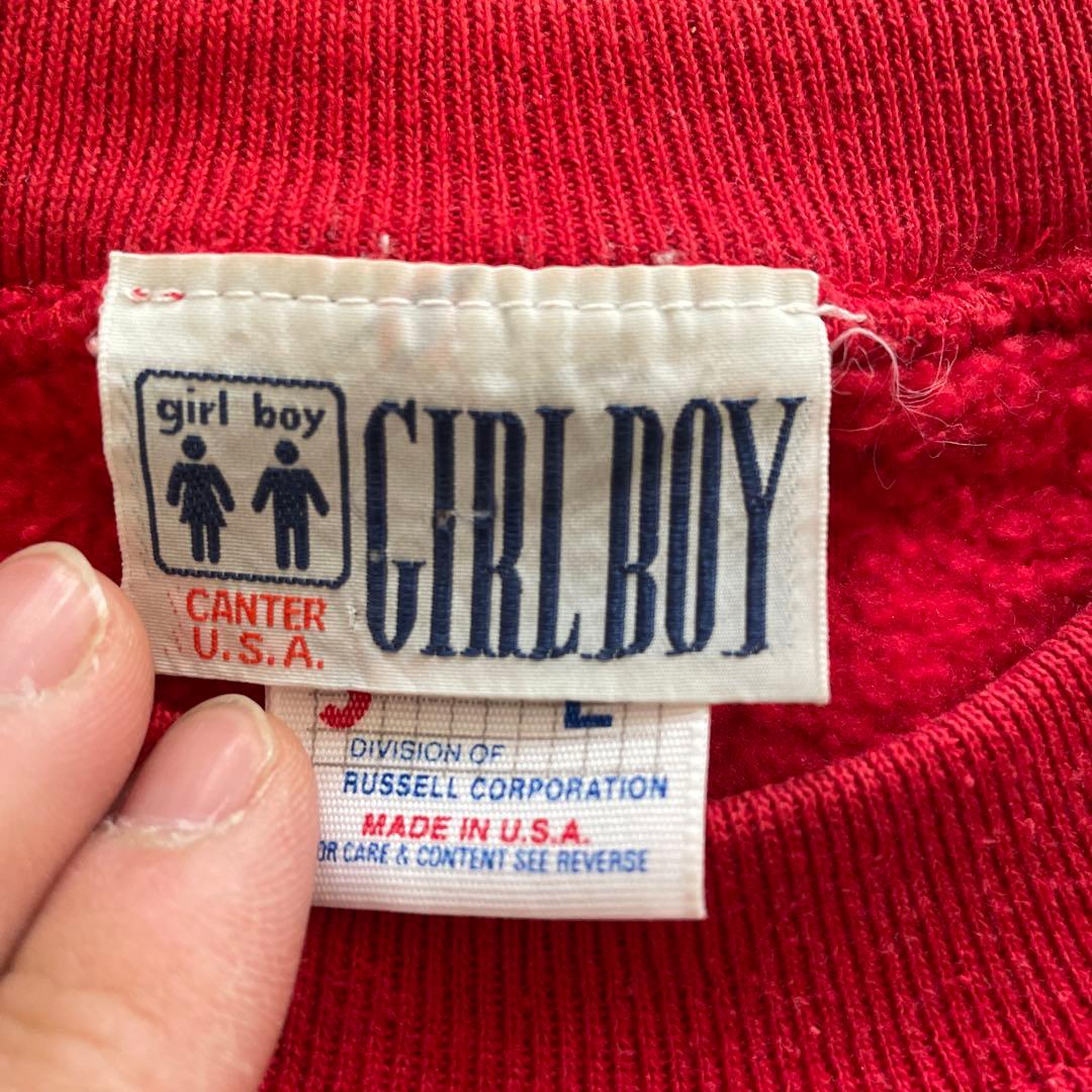 90s Girl Boy Skateboards USA製 ゴールデンサイズ