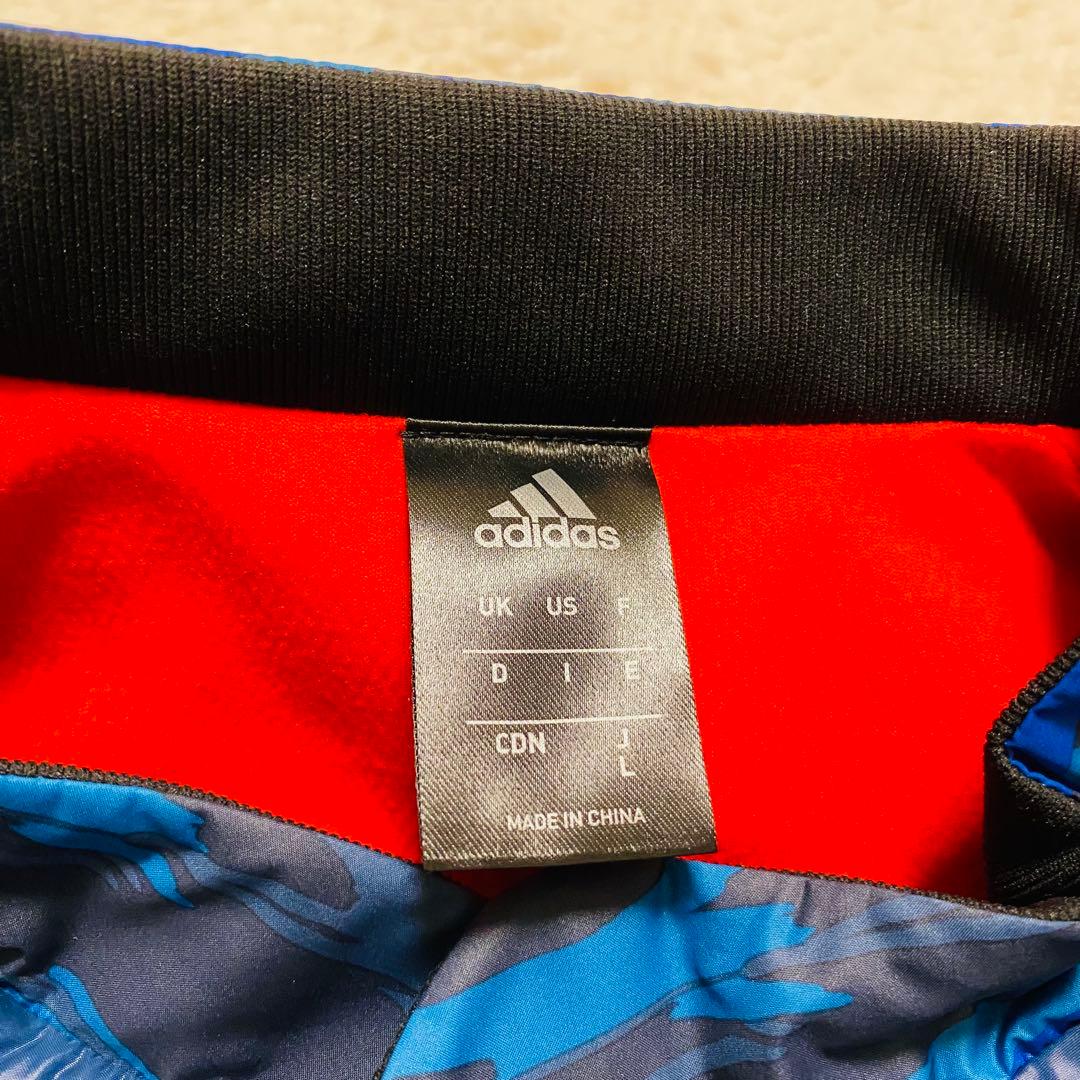 アディダス ウインドブレーカー 上下 セットアップ L 新品未使用 迷彩