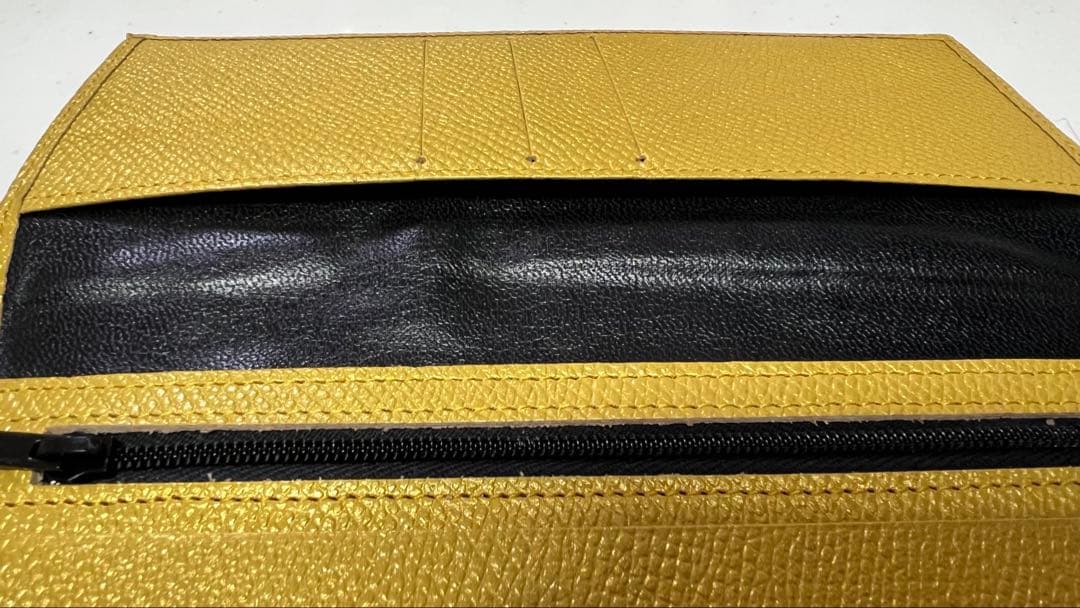 皇居 財布 イエロー ゴールド