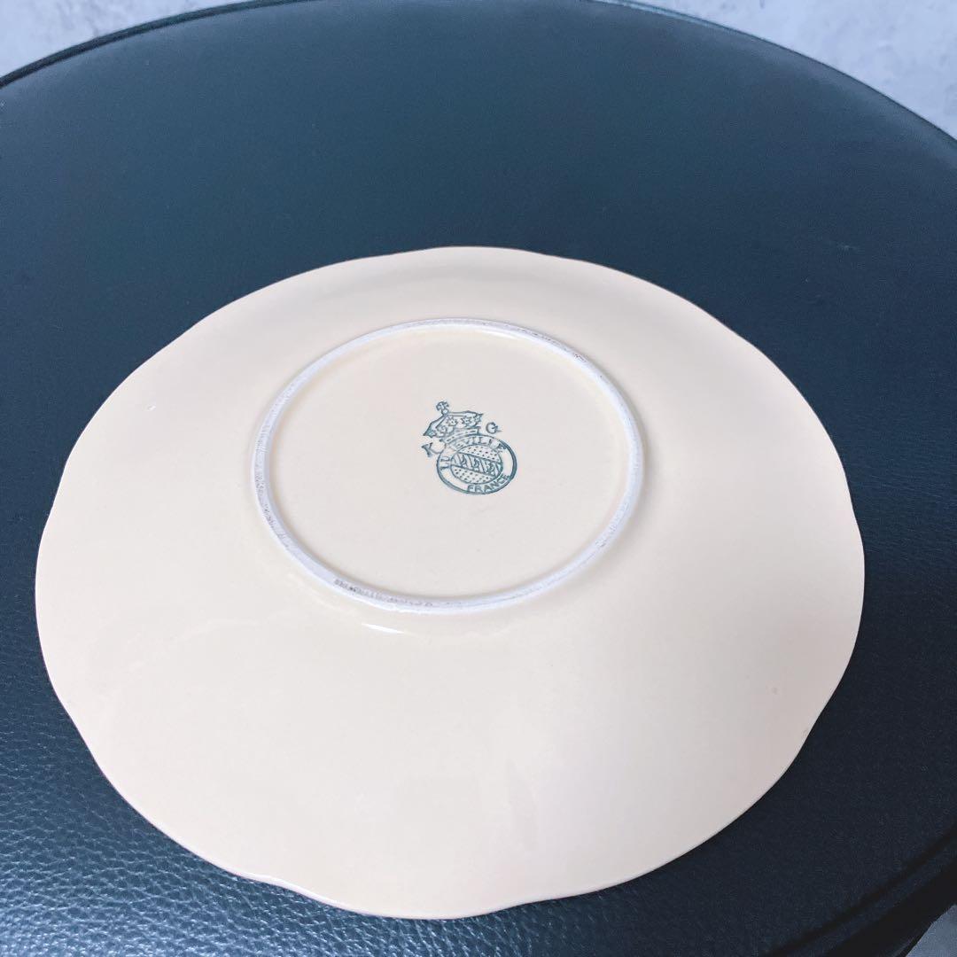 【希少】リュネヴィル 中型カップ プレート 皿 バルボティーヌ フルーツ